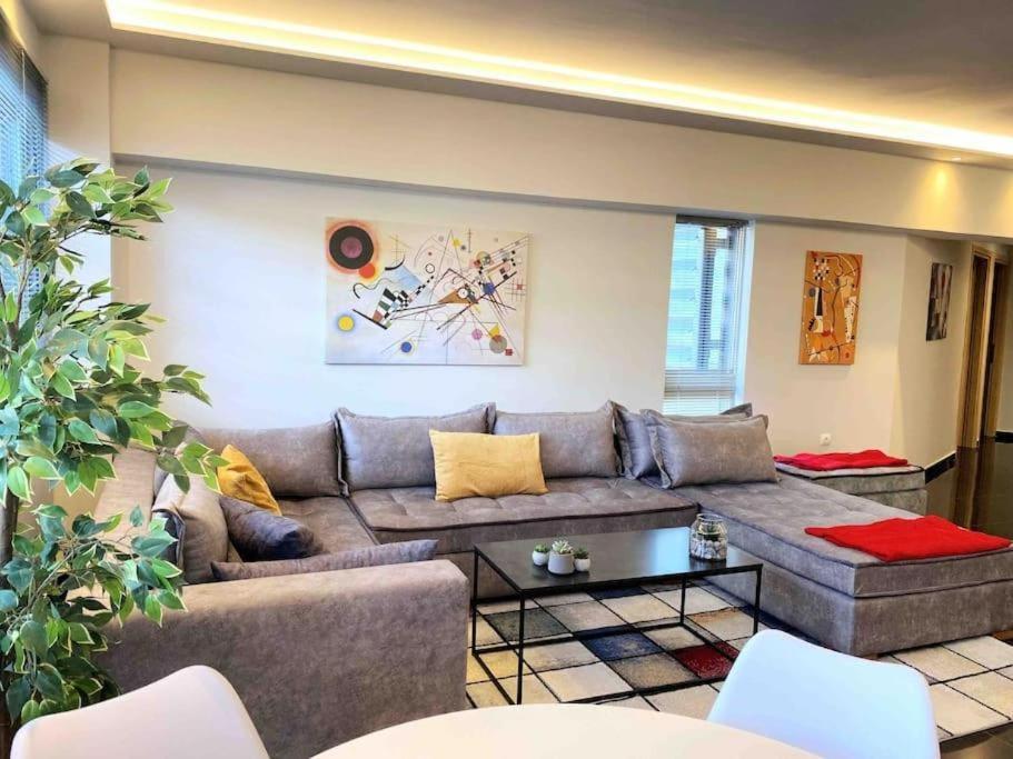 New Amazinglarge Luxury 4Br Suite/1Min Toacropolis Athén Kültér fotó